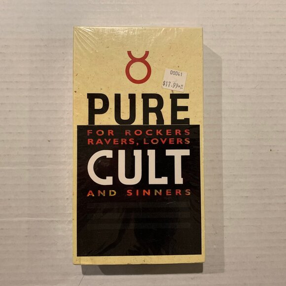 The Cult - Pure Cult VHS - For Rockers Ravers Lovers and Sinners - Picture 2 of 6